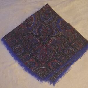Vintage Italian Wool Scarf